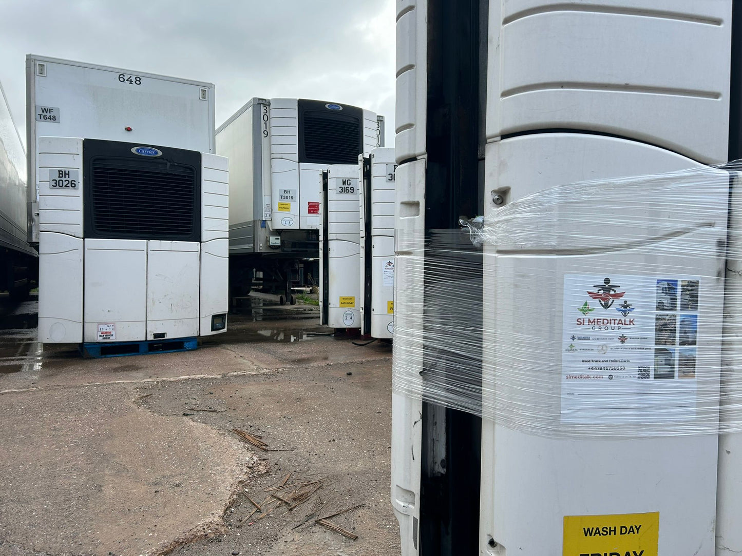 Carrier Vector 1550 Fridge Units