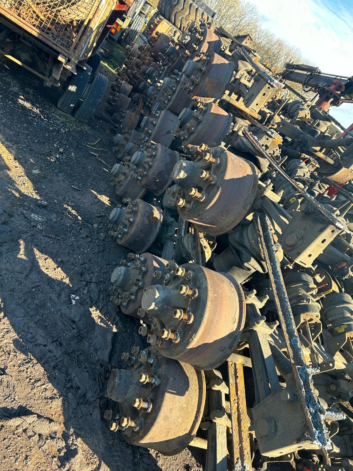 Bpw Drum Complete Axles