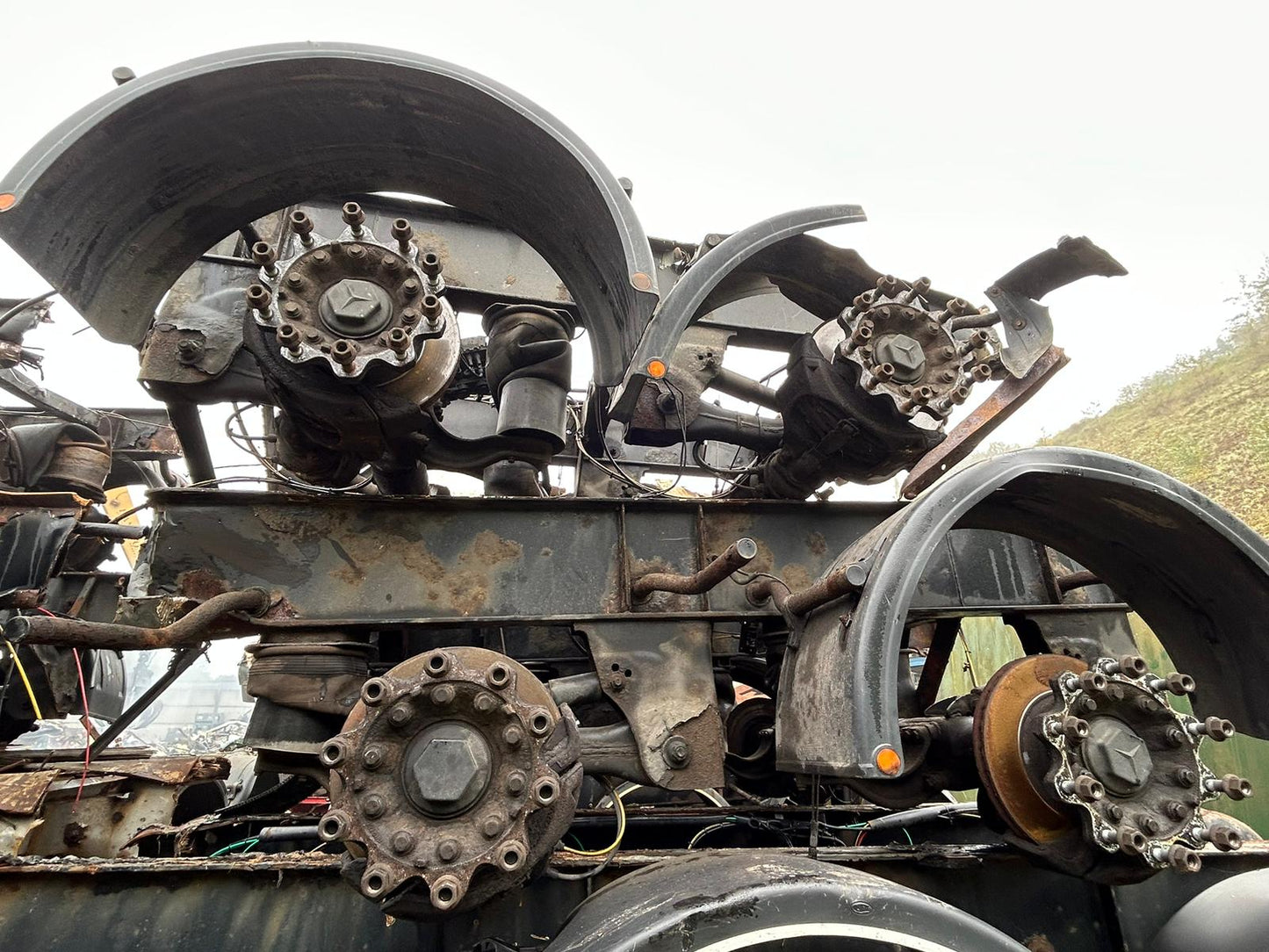 Mercedez Axles For Semi-trailer