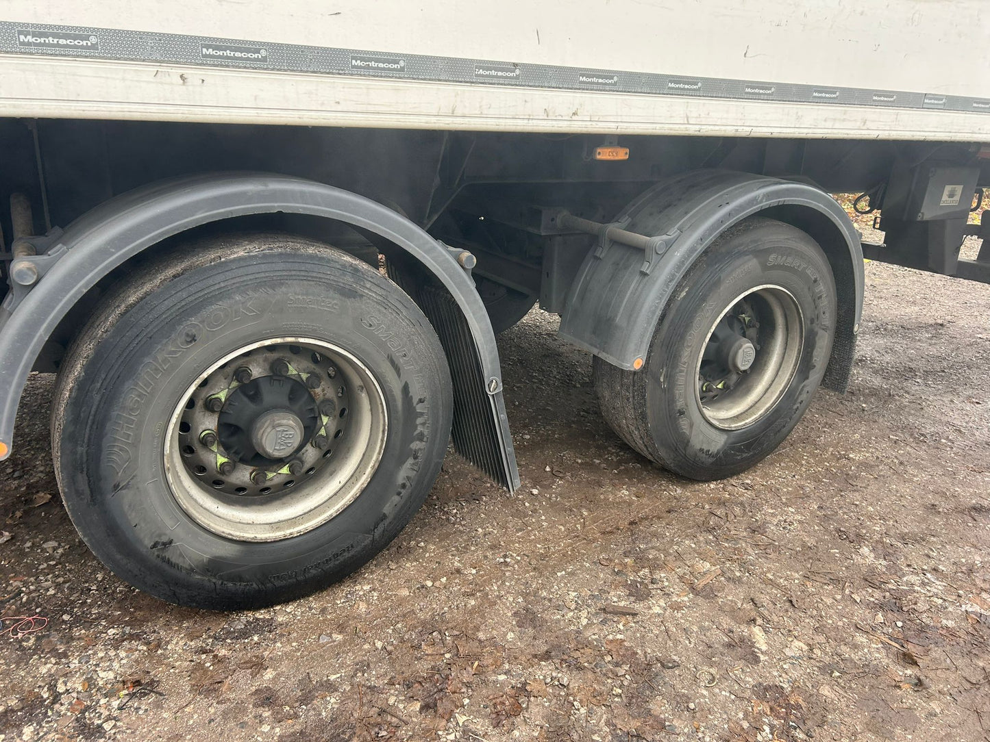 2017 Motracron Fridge Trailer Tendem Steering Axle Shuter Dors