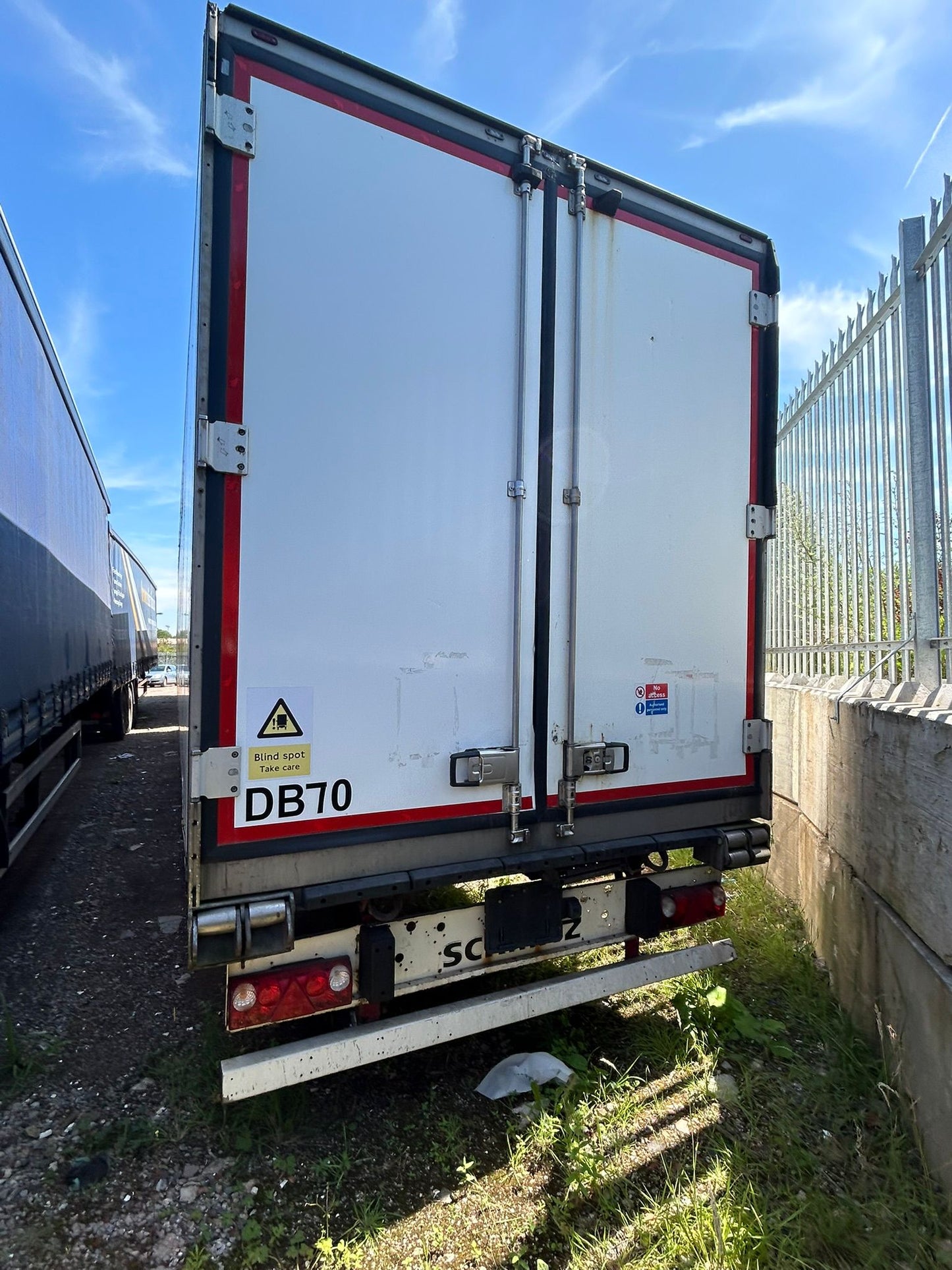 2011 Schmitz Cargobull Fridge Trailer Carrier 1550 Fridge Unit
