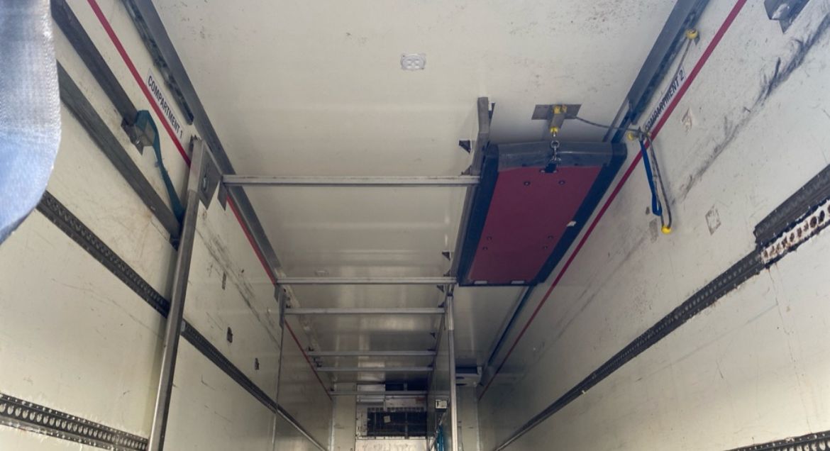 2017 Motracron Fridge Trailer Tendem Steering Axle Shuter Dors