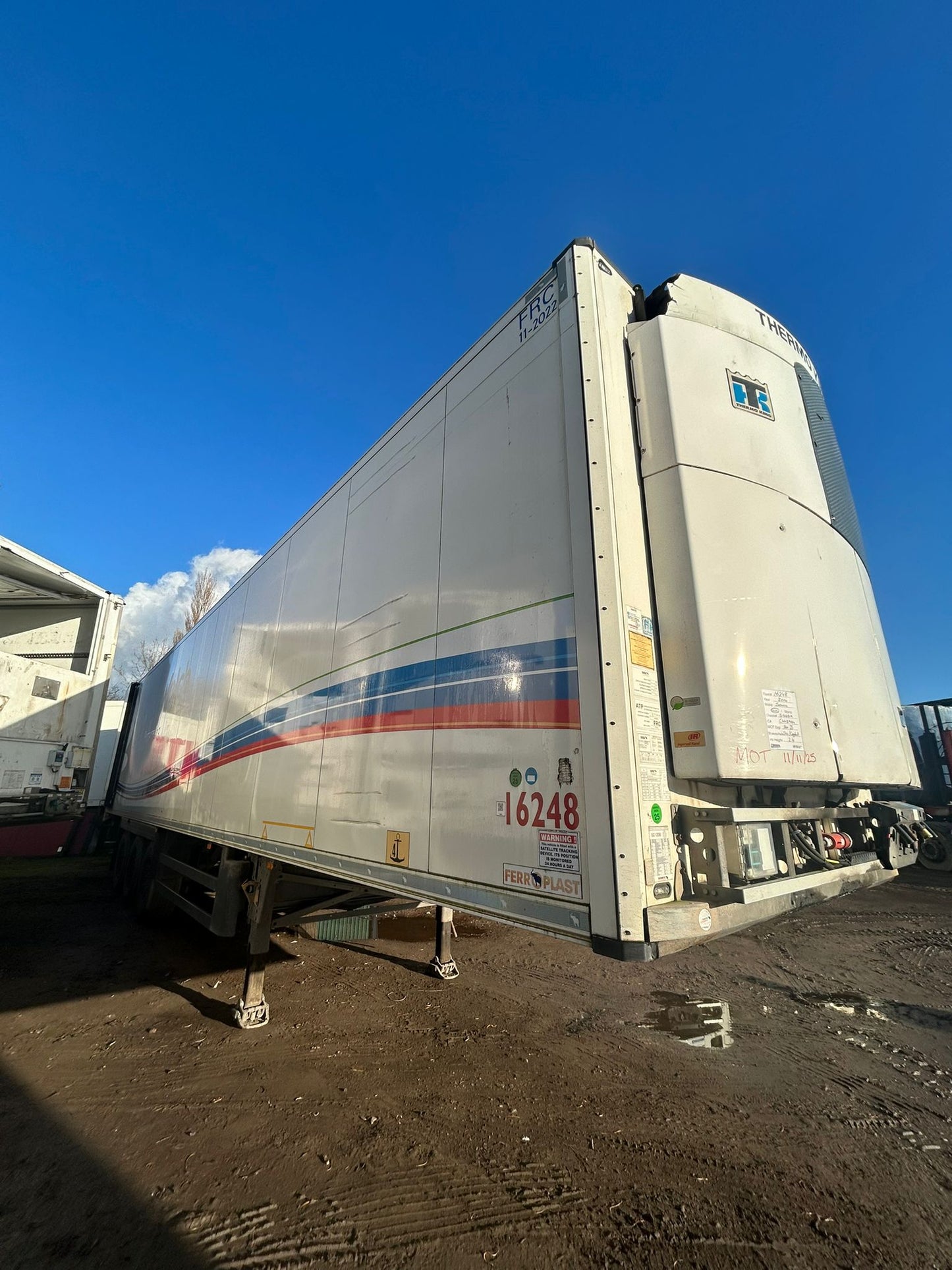 Schmitz Cargobull Fridge Trailer Thermo King SlxE Spectrum 2016