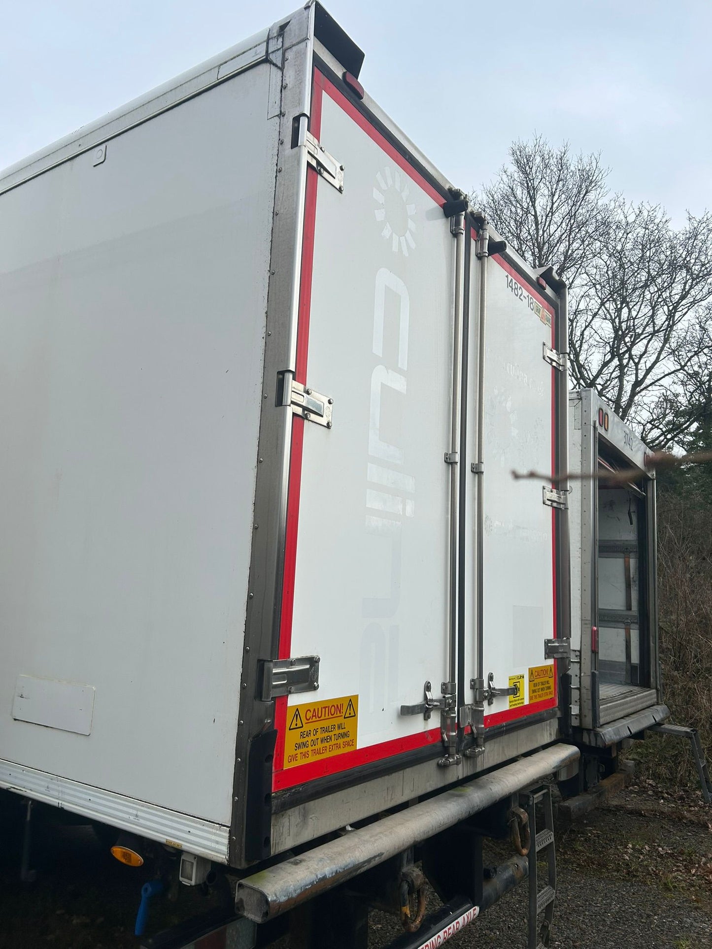 2018 Gray & Adams Fridge Trailer Carrier Vector 1550