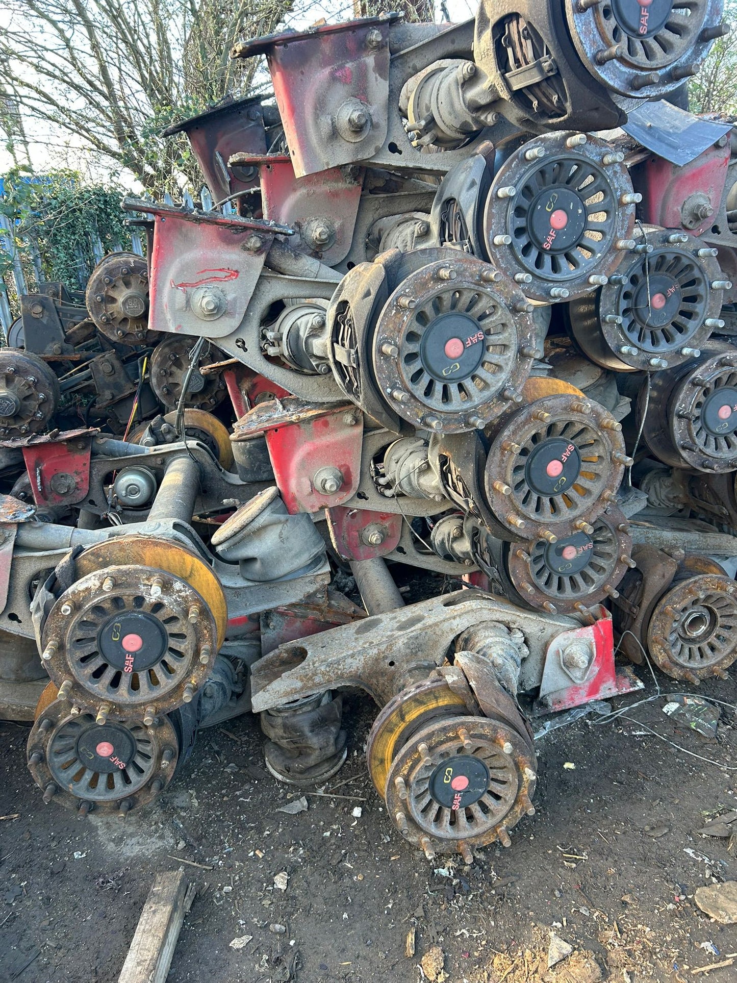 Saf Disc Axles Complete For Sale
